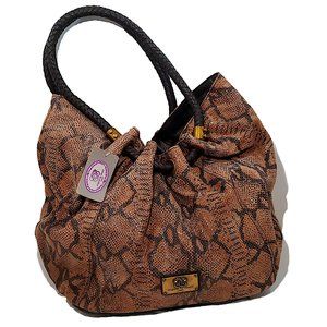 Sharif Designed In New York Light Brown Handbag